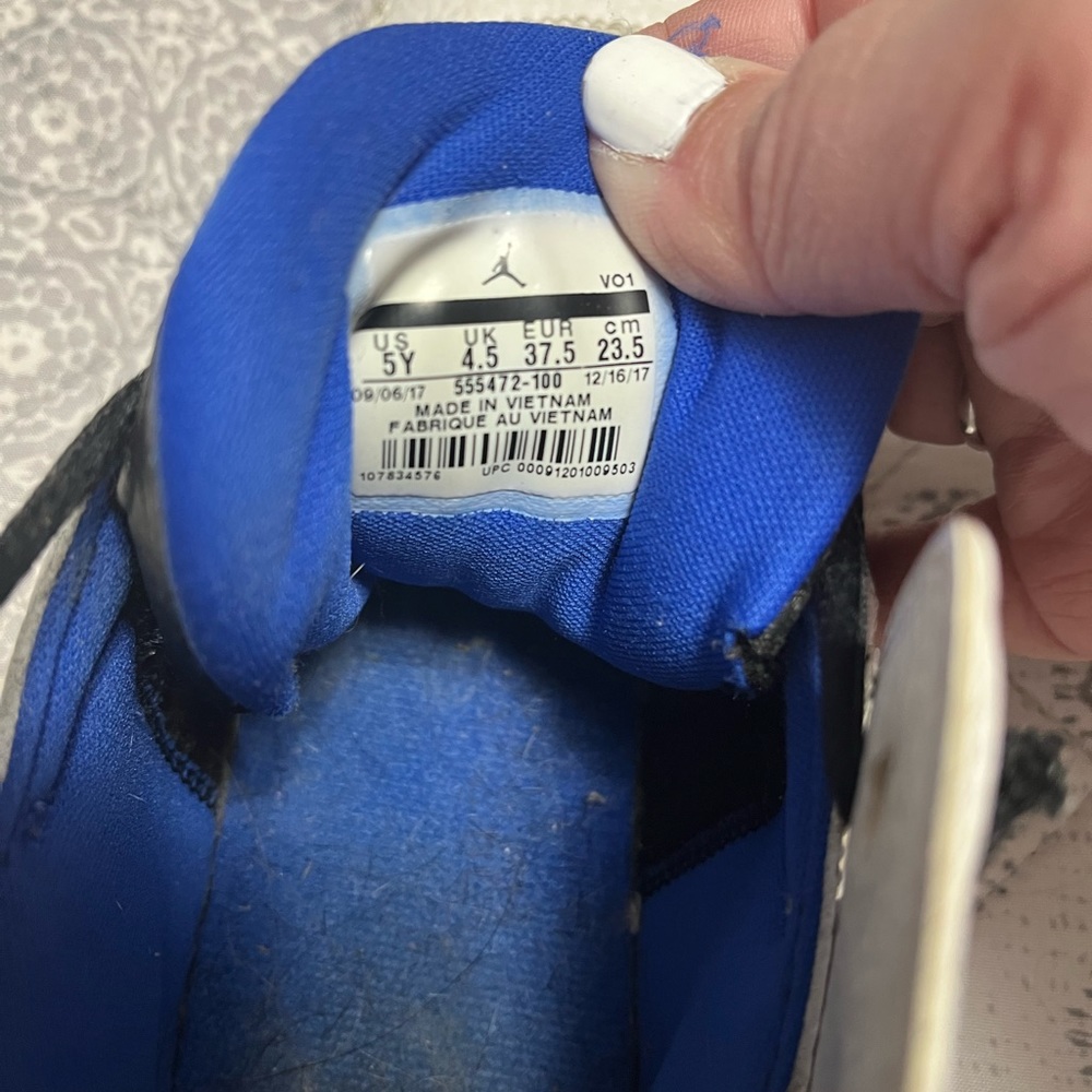 Jordan’s sneakers